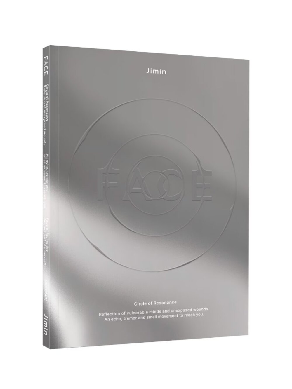 Jimin BTS FACE 1st Solo Album Invisible Face Ver. Silver - K POP Sealed